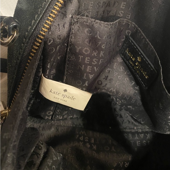 Kade Spade Black Crossbody Satchel Purse - Picture 6 of 7